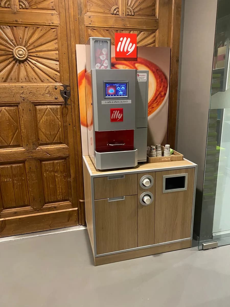 Macchina Ronzoni installata a Vimercate